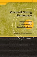 Voices of Strong Democracy: Concepts and Models for Service-learning in Communication Studies (Service-learning in the Disciplines)