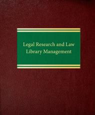 Legal Research and Law Library Management