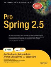 Pro Spring 2.5 - Machacek, Jan
