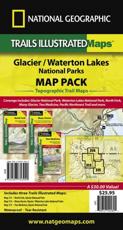 Glacier/waterton Lakes National Parks,map Pack Bundle - National Geographic Maps (author)