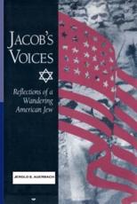 Jacob's Voices - Professor Jerold S Auerbach