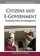 Citizens and E-Government - Christopher G. Reddick
