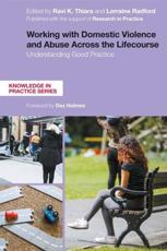 Working With Domestic Violence and Abuse Across the Lifecourse