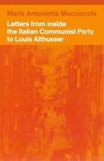 LETTERS FROM INSIDE THE ITALIAN COMMUNIS