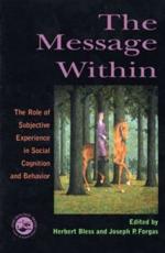 The Message Within - Herbert Bless, Joseph P. Forgas