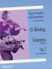 Oskar Rieding: Concerto in E Minor (Violin/Piano) - Oskar Rieding (composer)