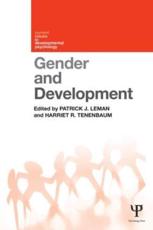 Gender and Development - Harriet Tenenbaum, Patrick Leman