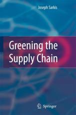 Greening the Supply Chain - Sarkis, Joseph