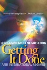 Getting It Done - Bertram I. Spector, I. William Zartman