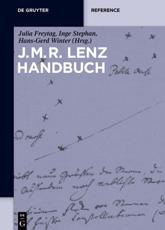 J.M.R.-Lenz-Handbuch - Julia Freytag (editor), Inge Stephan (editor), Hans-Gerhard Winter (editor)