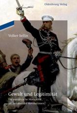 Gewalt Und LegitimitÃ¤t - Volker Sellin