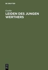 Leiden Des Jungen Werthers - Goethe