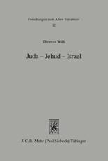 Juda - Jehud - Israel - Thomas Willi