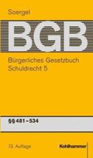 Burgerliches Gesetzbuch Mit Einfuhrungsgesetz Und Nebengesetzen (Bgb) - Hans-Werner Eckert (author), Achim Seifert (author), Michael Matthiessen (author), Hans-Werner Eckert (editor), Hans-Theodor Soergel (other)
