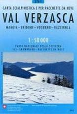 Swisstopo 1 : 50 000 Val Verzasca Skiroutenkarte