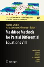 Meshfree Methods for Partial Differential Equations VIII - Griebel, Michael