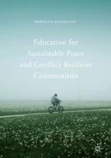 Education for Sustainable Peace and Conflict Resilient Communities - Manojlovic, Borislava