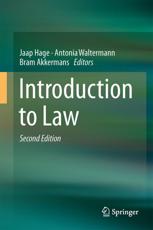 Introduction to Law - J. C. Hage (editor), Antonia Waltermann (editor), Bram Akkermans (editor)