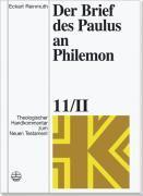Der Brief Des Paulus an Philemon - Eckart Reinmuth (author), Erich Fascher (editor), Joachim Rohde (editor), Udo Schnelle (editor), Professor of Music & Classics Emeritus Christian Wolff (editor)