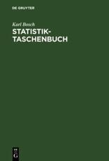 Statistik-Taschenbuch - Karl Bosch