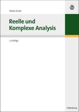 Reelle Und Komplexe Analysis - Walter Rudin
