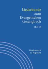 Liederkunde Zum Evangelischen Gesangbuch - Wolfgang Herbst (editor), Ilsabe Seibt (editor)