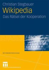 Wikipedia - Christian Stegbauer (author), Alexander Rausch (contributions), Elisabeth Bauer (contributions), Victoria Kartashova (contributions)
