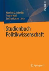 Studienbuch Politikwissenschaft - Schmidt, Manfred G