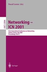 Networking - ICN 2001 : First International Conference on Networking, Colmar, France July 9-13, 2001 Proceedings, Part II - Lorenz, Pascal