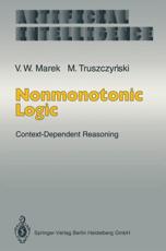 Nonmonotonic Logic : Context-Dependent Reasoning - Reiter, R.