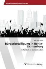 BÃ¼rgerbeteiligung in Berlin-Lichtenberg - Eckert Ann-Thea