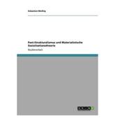 Post-Strukturalismus und Materialistische Sozialisationstheorie - Muthig, Sebastian