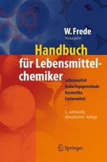 Handbuch FÃ¼r Lebensmittelchemiker - Wolfgang Frede (editor)
