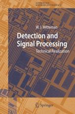 Detection and Signal Processing : Technical Realization - Witteman, Wilhelmus Jacobus