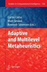 Adaptive and Multilevel Metaheuristics - Cotta, Carlos