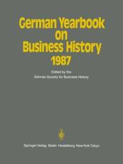 German Yearbook on Business History 1987 - Pohl, Manfred