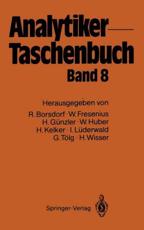 Analytiker-Taschenbuch - Borsdorf, Rolf