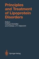 Principles and Treatment of Lipoprotein Disorders - Schettler, Gotthard