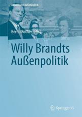 Willy Brandts Auenpolitik - Bernd Rother (editor)