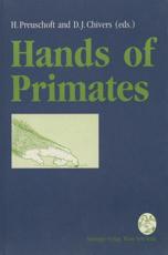 Hands of Primates - Preuschoft, Holger