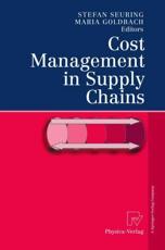 Cost Management in Supply Chains - Seuring, Stefan