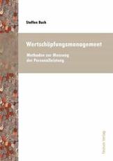 WertschÃ¶pfungsmanagement - Buch, Steffen
