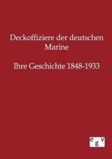 Deckoffiziere Der Deutschen Marine - Ohne Autor