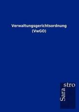 Verwaltungsgerichtsordnung (VwGO) - Sarastro GmbH,