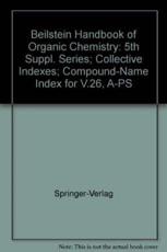 Beilstein Handbook of Organic Chemistry - Springer-Verlag (creator)
