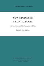 New Studies in Deontic Logic - R. Hilpinen (editor)