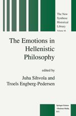 The Emotions in Hellenistic Philosophy - Sihvola, J.