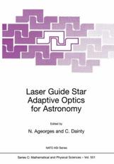 Laser Guide Star Adaptive Optics for Astronomy - Ageorges, N.