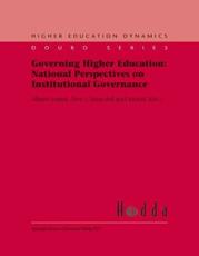 Governing Higher Education: National Perspectives on Institutional Governance - Amaral, Alberto