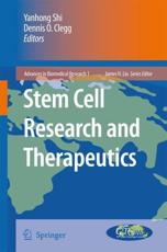 Stem Cell Research and Therapeutics - Shi, Yanhong